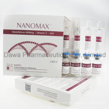 1500mg, 3000mg Tationil Glutathion Injection pour blanchiment de la peau et hyperpigmentation